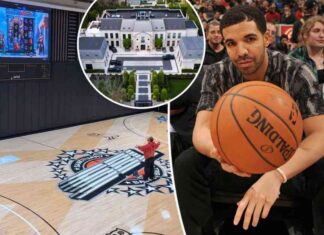 Drake’s $100M Toronto Mansion Boasts NBA-Size Basketball Court news-01102024-062104