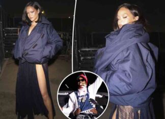 Rihanna stuns in lace skirt supporting A$AP Rocky rihanna-stuns-in-lace-skirt-supporting-aap-rocky