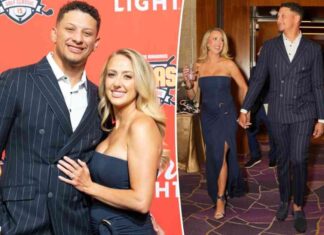 Brittany Mahomes stuns in high-slit strapless dress at husband’s event brittany-mahomes-stuns-in-high-slit-strapless-dress-at-husbands-event