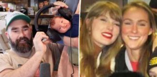 celebrity-taylor-swift-meets-jason-and-kylie-kelces-new-baby-at-event