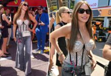 Sofía Vergara Stuns in Low-Cut Lace Bustier at F1 Grand Prix sofa-vergara-stuns-in-low-cut-lace-bustier-at-f1-grand-prix
