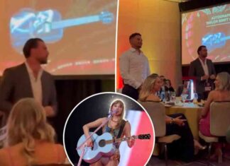 Travis Kelce’s Cheeky Taylor Swift Joke at Patrick Mahomes’ Event travis-kelces-cheeky-taylor-swift-joke-at-patrick-mahomes-event