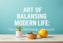 The Art of Balancing Modern Life: Tips for a Satisfying Lifestyle