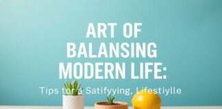 The Art of Balancing Modern Life: Tips for a Satisfying Lifestyle