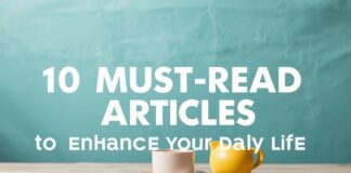 10 Must-Read Articles to Enhance Your Daily Life