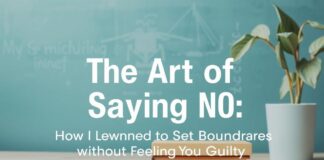 The Art of Saying No: How I Learned to Set Boundaries Without Feeling Guilty