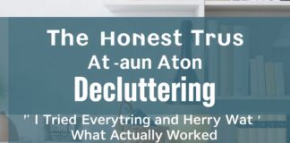 The Honest Truth About Decluttering: I Tried Everything and Here's What Actually Worked